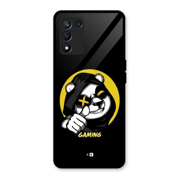 Gaming Panda Glass Back Case for Realme 9 5G Speed