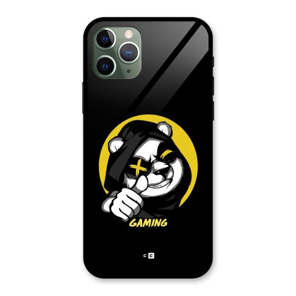 Gaming Panda Glass Back Case for iPhone 11 Pro