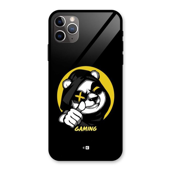 Gaming Panda Glass Back Case for iPhone 11 Pro Max