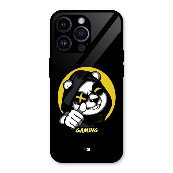 Gaming Panda Glass Back Case for iPhone 14 Pro Max