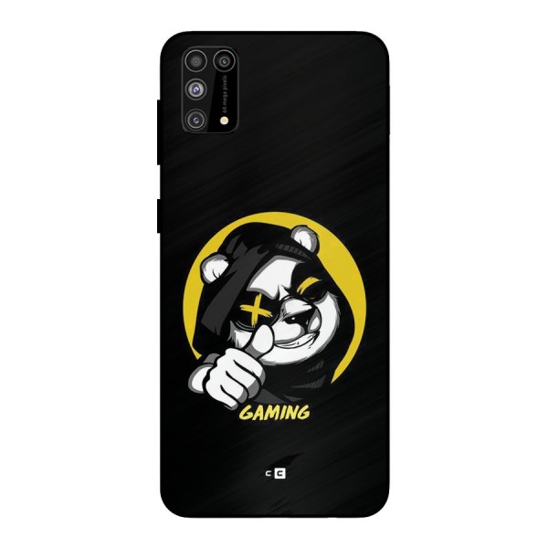 Gaming Panda Metal Back Case for Galaxy F41