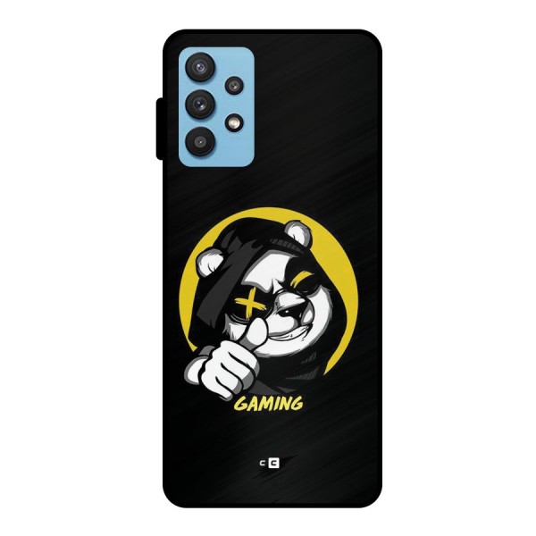 Gaming Panda Metal Back Case for Galaxy M32 5G