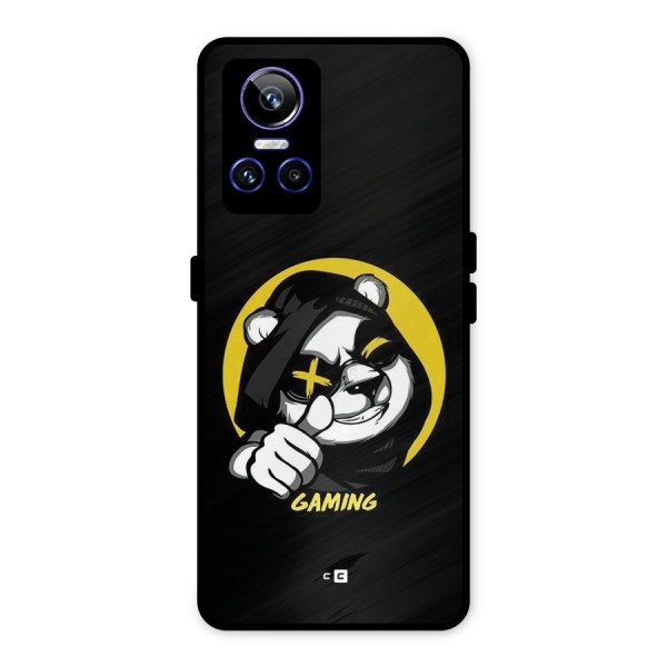 Gaming Panda Metal Back Case for Realme GT Neo 3