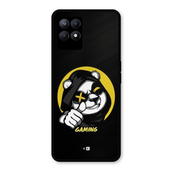 Gaming Panda Metal Back Case for Realme Narzo 50