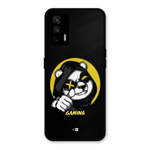 Gaming Panda Metal Back Case for Realme X7 Max