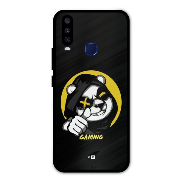 Gaming Panda Metal Back Case for Vivo V17