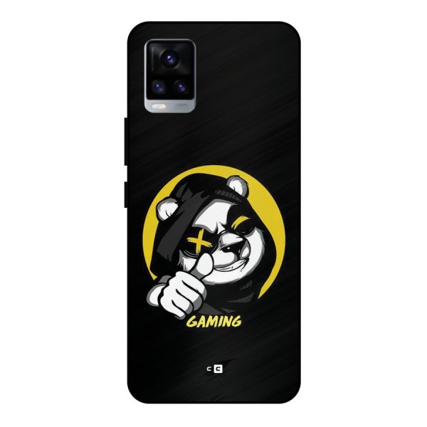 Gaming Panda Metal Back Case for Vivo V20