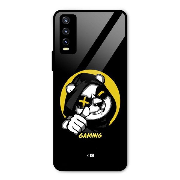 Gaming Panda Metal Back Case for Vivo Y20i