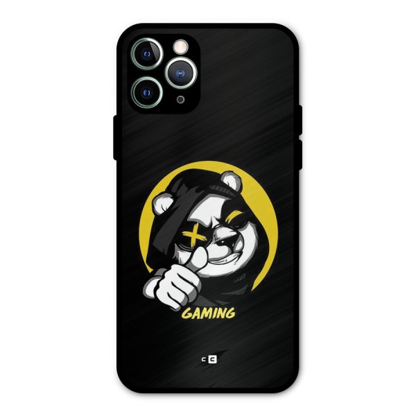 Gaming Panda Metal Back Case for iPhone 11 Pro Max