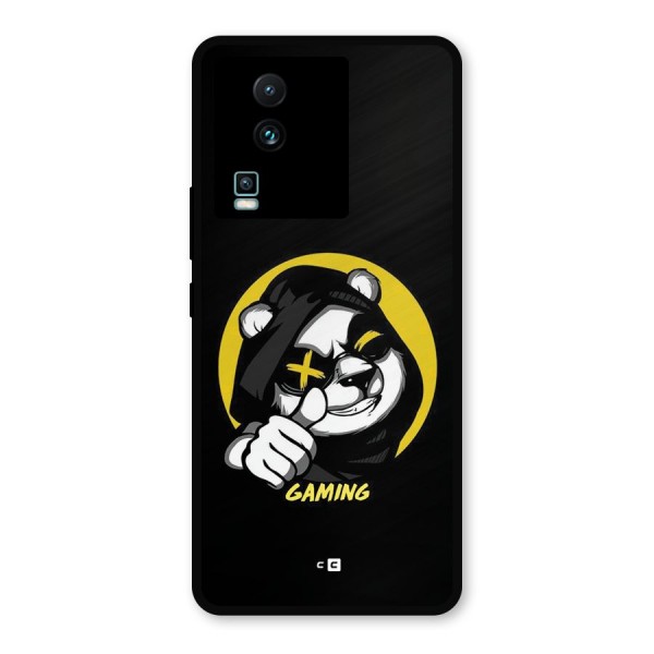 Gaming Panda Metal Back Case for iQOO Neo 7