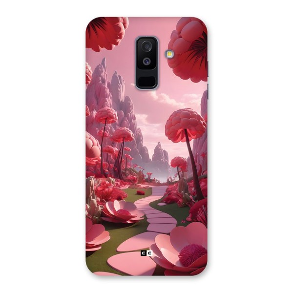 Garden Of Love Back Case for Galaxy A6 Plus