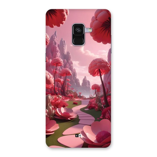 Garden Of Love Back Case for Galaxy A8 Plus
