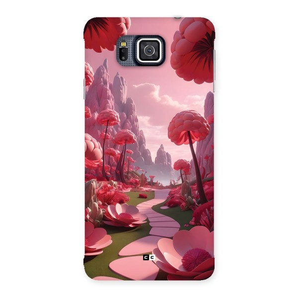 Garden Of Love Back Case for Galaxy Alpha