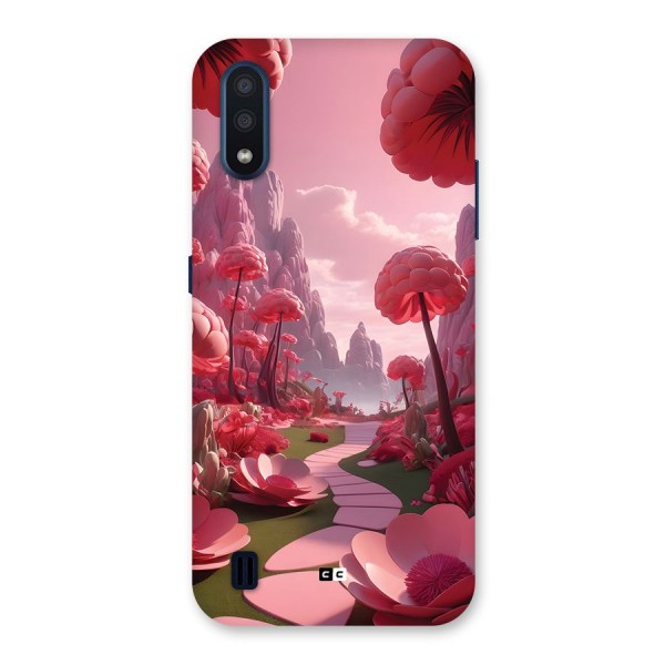 Garden Of Love Back Case for Galaxy M01