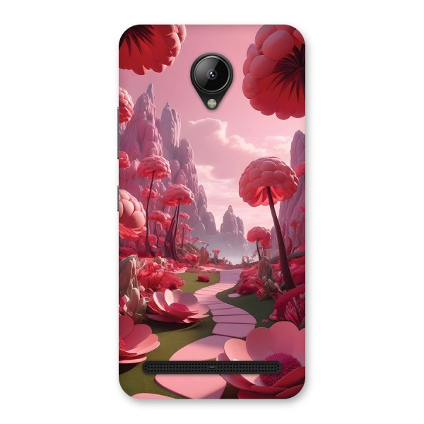 Garden Of Love Back Case for Lenovo C2