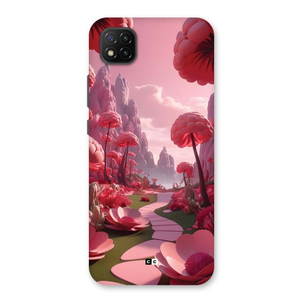 Garden Of Love Back Case for Poco C3