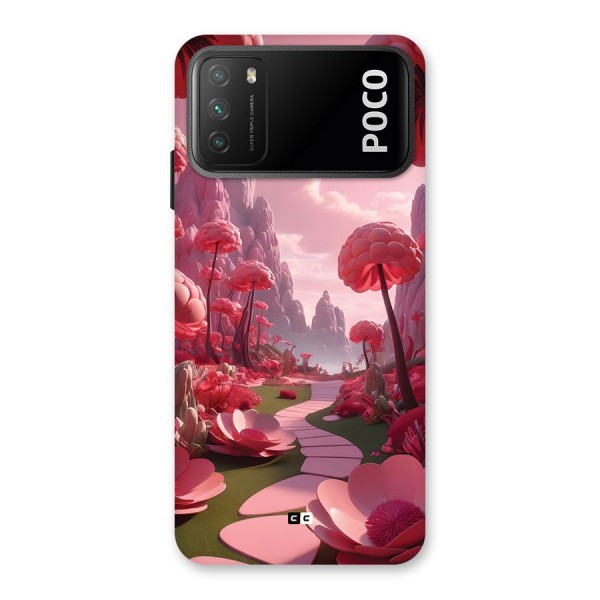 Garden Of Love Back Case for Poco M3