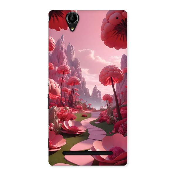 Garden Of Love Back Case for Xperia T2