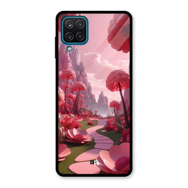 Garden Of Love Glass Back Case for Galaxy A12