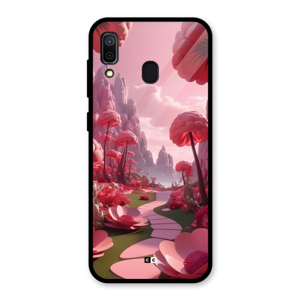 Garden Of Love Glass Back Case for Galaxy A30