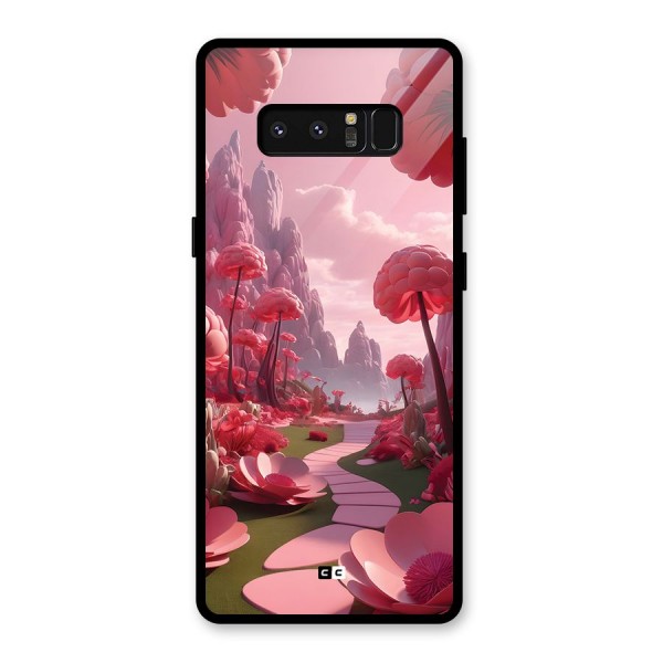 Garden Of Love Glass Back Case for Galaxy Note 8