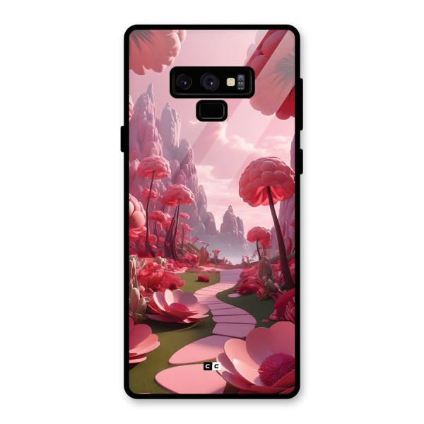 Garden Of Love Glass Back Case for Galaxy Note 9