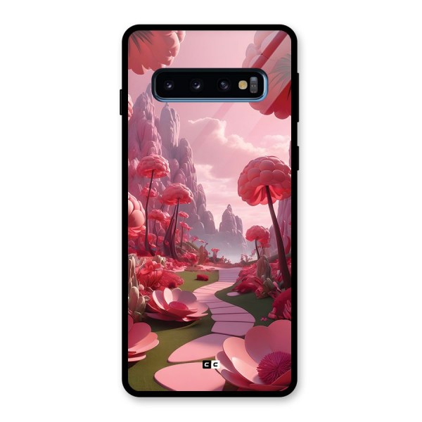 Garden Of Love Glass Back Case for Galaxy S10