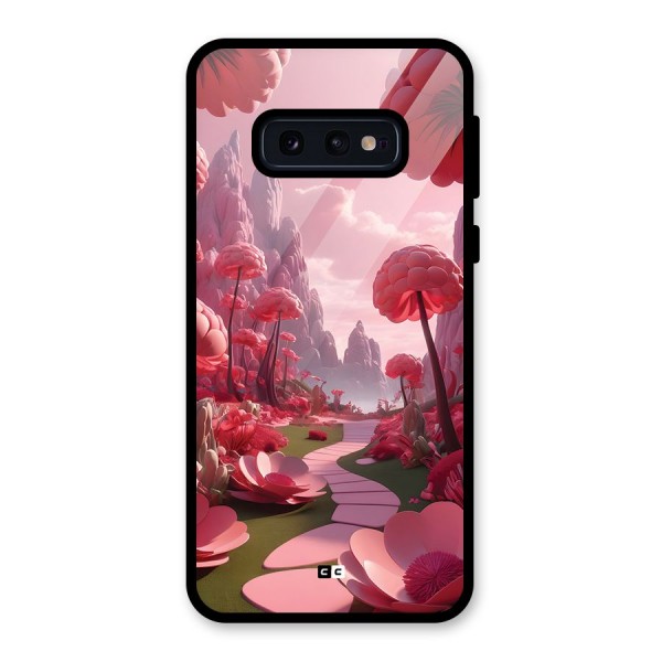 Garden Of Love Glass Back Case for Galaxy S10e