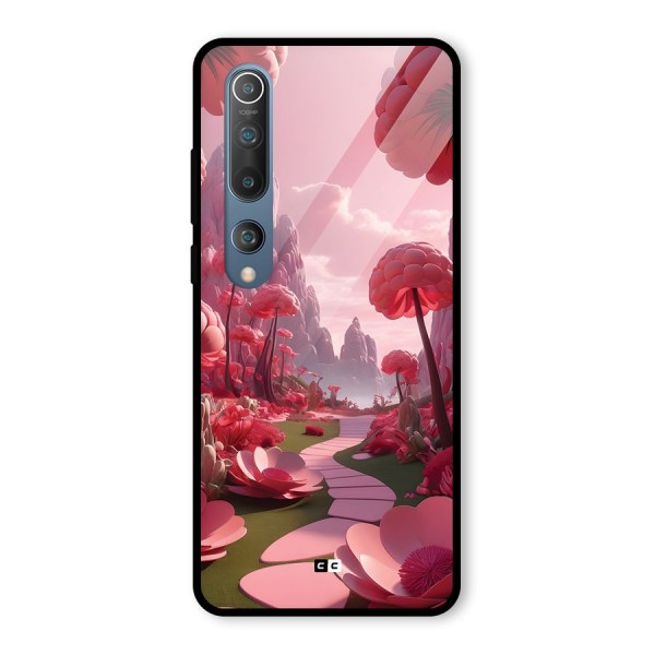 Garden Of Love Glass Back Case for Mi 10