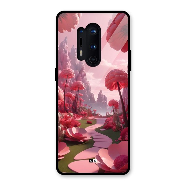 Garden Of Love Glass Back Case for OnePlus 8 Pro