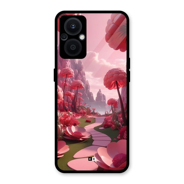 Garden Of Love Glass Back Case for Oppo F21s Pro 5G