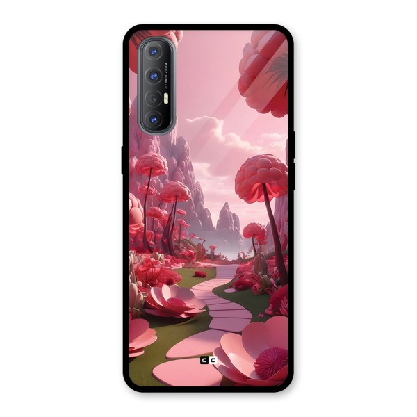 Garden Of Love Glass Back Case for Oppo Reno3 Pro