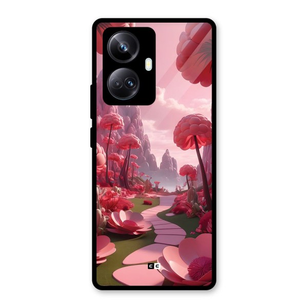 Garden Of Love Glass Back Case for Realme 10 Pro Plus