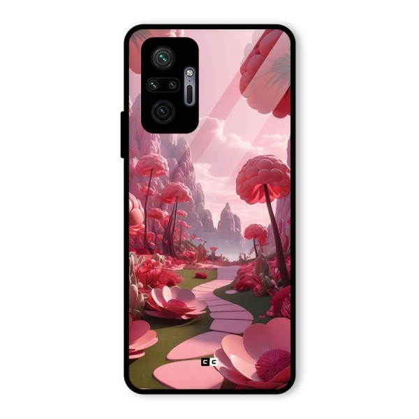 Garden Of Love Glass Back Case for Redmi Note 10 Pro Max