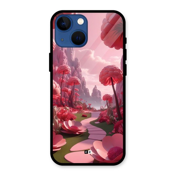Garden Of Love Glass Back Case for iPhone 13 Mini