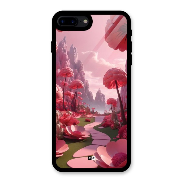 Garden Of Love Glass Back Case for iPhone 8 Plus