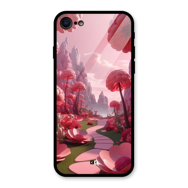 Garden Of Love Glass Back Case for iPhone SE 2020
