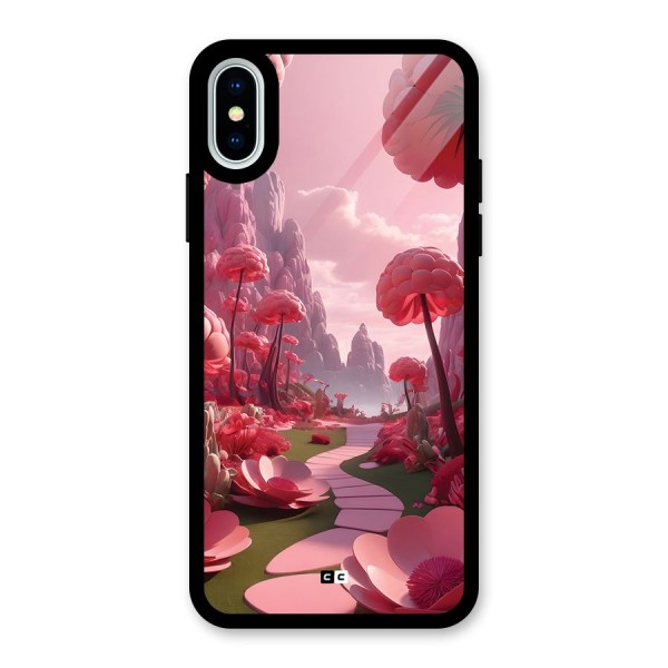 Garden Of Love Glass Back Case for iPhone X