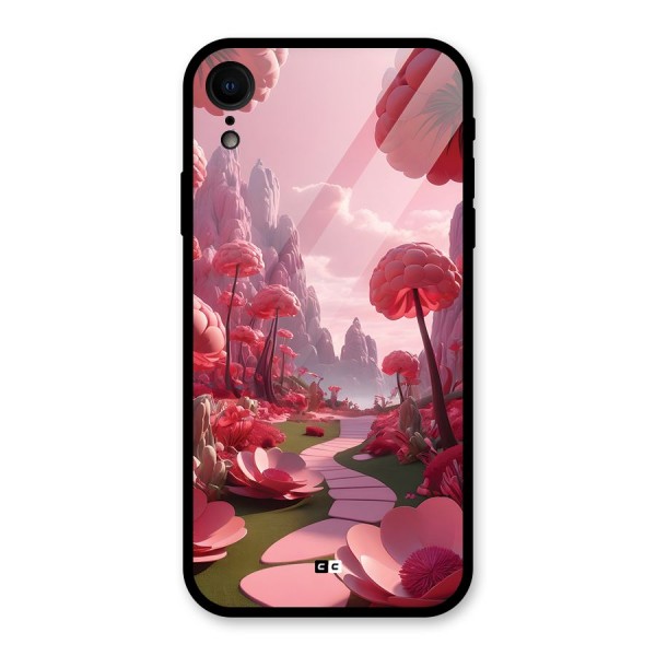 Garden Of Love Glass Back Case for iPhone XR