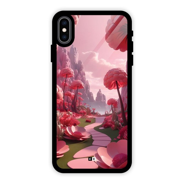 Garden Of Love Glass Back Case for iPhone XS Max
