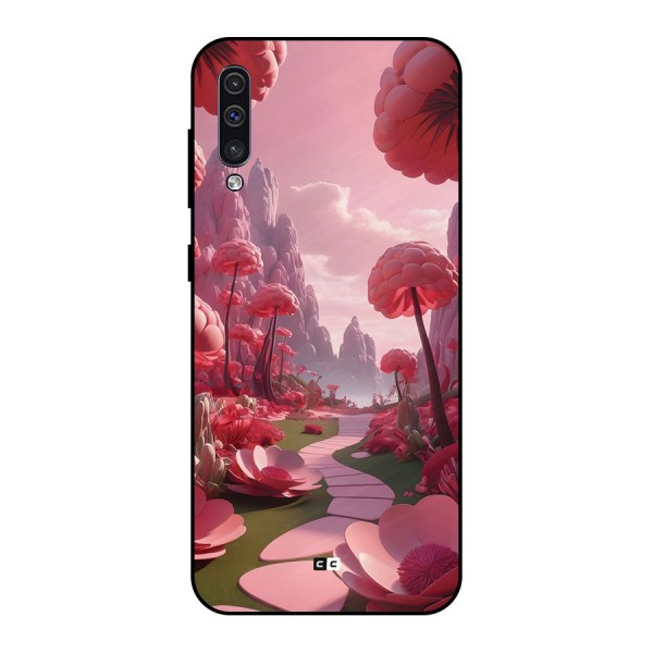 Garden Of Love Metal Back Case for Galaxy A30s