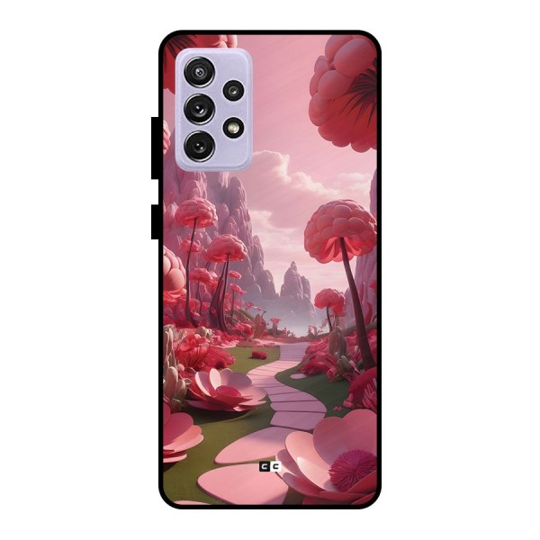 Garden Of Love Metal Back Case for Galaxy A72