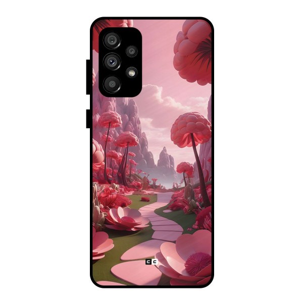 Garden Of Love Metal Back Case for Galaxy A73 5G