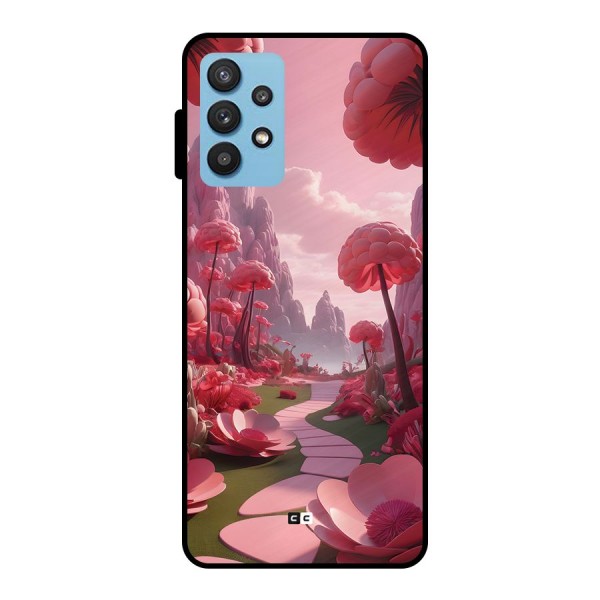 Garden Of Love Metal Back Case for Galaxy M32 5G