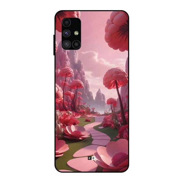 Garden Of Love Metal Back Case for Galaxy M51