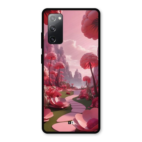 Garden Of Love Metal Back Case for Galaxy S20 FE 5G