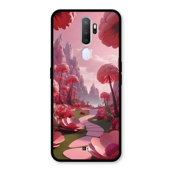 Garden Of Love Metal Back Case for Oppo A5 (2020)