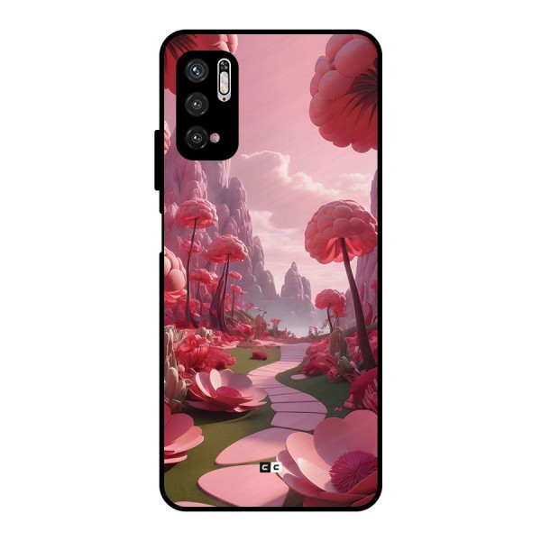 Garden Of Love Metal Back Case for Poco M3 Pro 5G