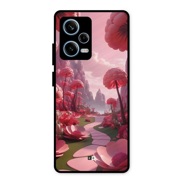 Garden Of Love Metal Back Case for Redmi Note 12 Pro