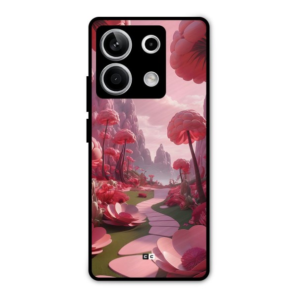 Garden Of Love Metal Back Case for Redmi Note 13 5G